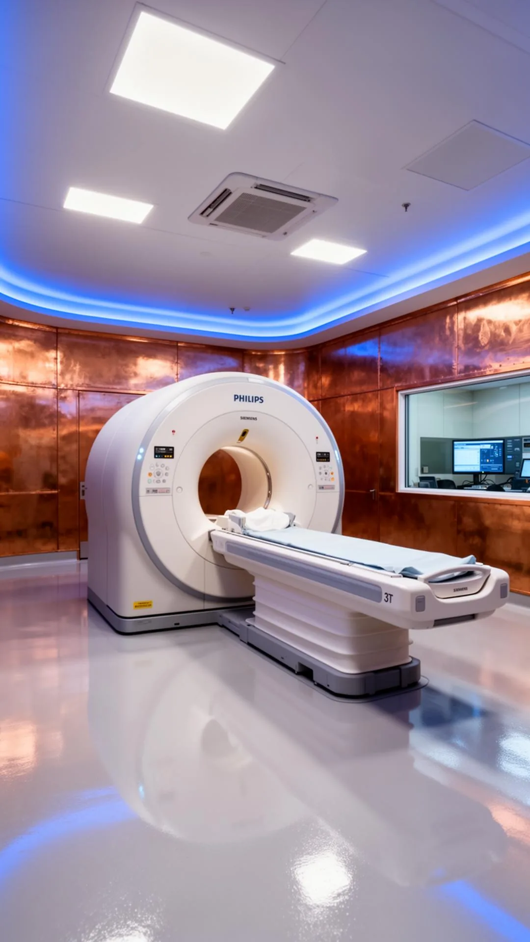 MRI suite pre-installation by Advanced MUNS
